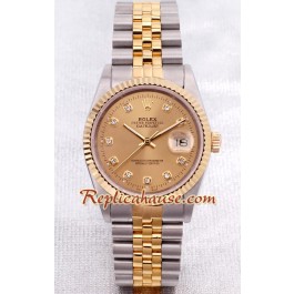Rolex Replique DateJust Montre - Two Tone