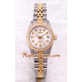 Rolex Replique DateJust - Two-tone Lady's