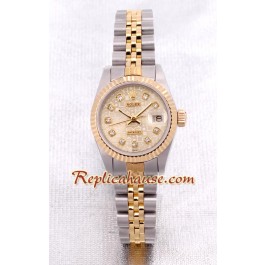 Rolex Replique DateJust - Two-tone-Lady's