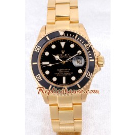 Rolex Replique Submariner d' or Montre Suisse