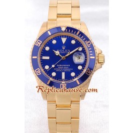 Rolex Replique Submariner d' or Montre Suisse