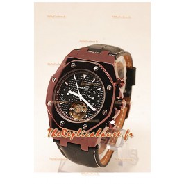 Montre Audemars Piguet Royal Oak Tourbillon PVD Marron