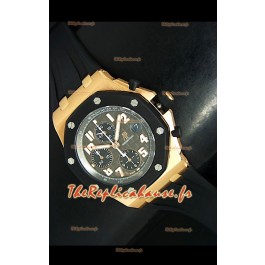 Audemars Piguet Royal Oak Offshore Montre Suisse Or Rose REPRODUCTION EXACTE