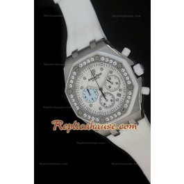 Audemars Piguet Royal Oak Offshore Alinghi White Femmes Montre