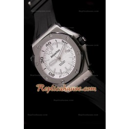 Audemars Piguet Royal Oak Scuba Swiss Montre avec Bracelet en Caoutchouc