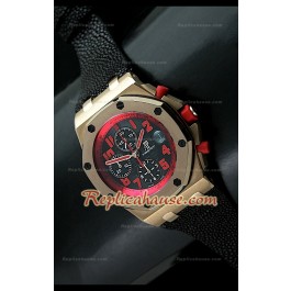 Audemars Piguet Royal Oak Offshore Marcus Bracelet en Peau de Lézard
