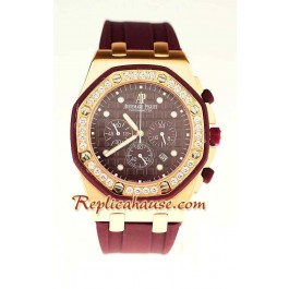 Audemars Piguet Royal Oak Offshore Team Alinghi 18K d' or Plated Montre
