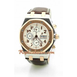 Audemars Piguet Royal Oak City Sails d' or Plated Montre Suisse