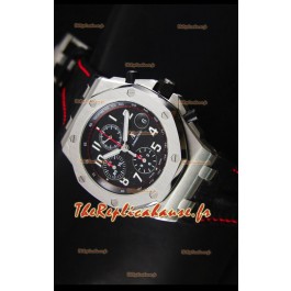 Réplique de montre Royal Oak Offshore Thèmes Noir Ultimate Audemars Piguet en titane - Mouvement 3126
