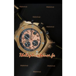 Montres THEMES Royal Oak Offshore Audemars Piguet Boîtier or rose 