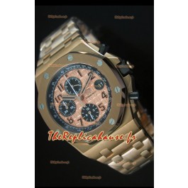 Montres THEMES Royal Oak Offshore Audemars Piguet Boîtier or rose 
