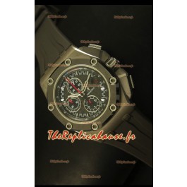 Réplique de montre Royal Oak Offshore Michael Schumacher Audemars Piguet en titane - Réplique de montre miroir 1:1
