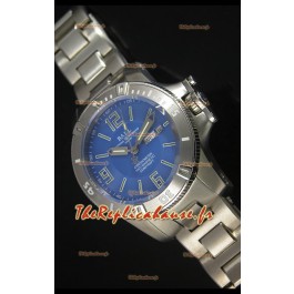 Réplique de montre automatique Ball Hydrocarbone Spacemaster sur cadran bleu avec date du jour - mouvement Citizen original 