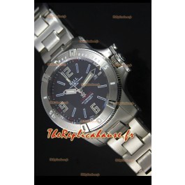 Réplique de montre automatique Ball Hydrocarbone Spacemaster sur cadran noir - mouvement Citizen original 