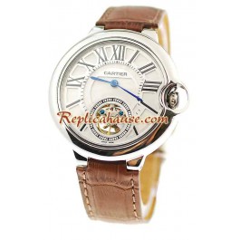 Ballon Blue De Cartier flying Tourbillon Montre Replique