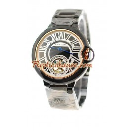 Ballon Blue De Cartier flying Tourbillon Montre Replique
