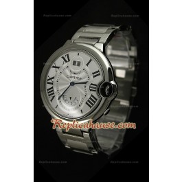 Mens Ballon De Bleu Cartier Montre Réplique en Acier - 43 mm