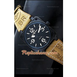 Bell and Ross BR01-94 Montre Réplique avec Boîtier PVD