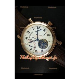 Breguet Rétrograde Jour/Date Montre Japonaise Automatique avec Tourbillon