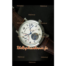 Breguet Rétrograde Jour/Date Montre Japonaise Automatique avec Tourbillon