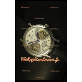 Montre Double tourbillon Breguet avec mouvement japonais 
