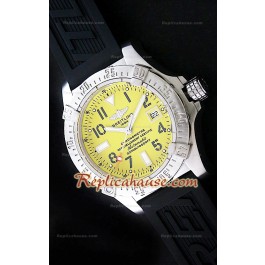 Breitling Seawolf Swiss Replica Montre 1:1 Mirror Copy 45 mm – Cadran Jaune