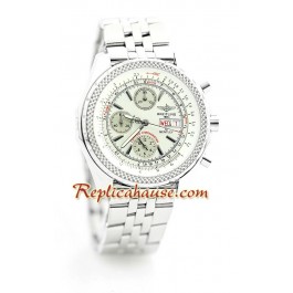 Breitling for Bentley Montre Replique - Silver