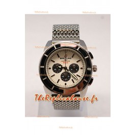 Breitling Superocean Heritage Reproduction Montre Suisse - Cadran Blanc Cassé