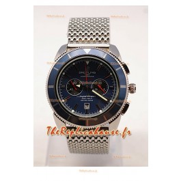Breitling Superocean Heritage Reproduction Montre Suisse - Cadran Bleu Foncé
