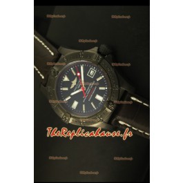 Montre suisse avec revêtement PVD Seawolf Breitling - index bâtons