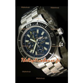 Breitling Superocean Abysse Reproduction Montre Chronographe Suisse - Reproduction Exacte 1:1 - Jaunes 44MM