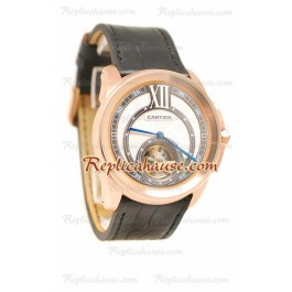 Calibre de Cartier Flying Tourbillon Montre Replique