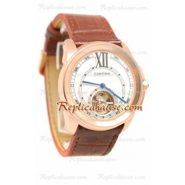 Calibre de Cartier Flying Tourbillon Montre Replique