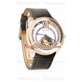 Calibre de Cartier Flying Tourbillon Montre Replique