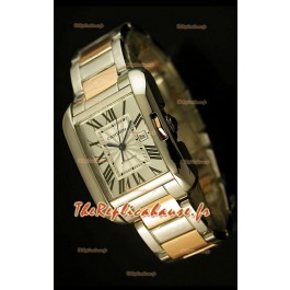 Cartier Tank Anglaise Montre Suisse de Taille Moyenne - Montre Copie Exacte 1:1
