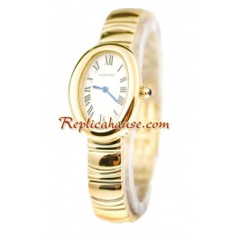 Cartier Baignoire Femmes Montre Replique