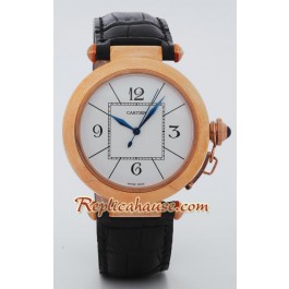 Cartier De Pasha Montre Replique - Pink d' or Montre