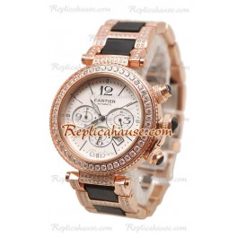 Cartier Pasha Seatimer Diamonds Montre Replique Suisse