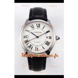 Montre super clone Cartier Ronde Louis 40 Acier