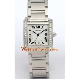 Cartier Tank Francaise Grand Modele Hommes