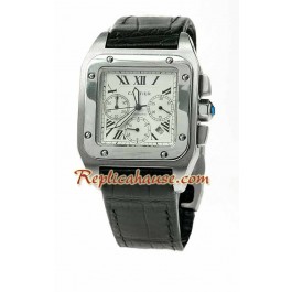 Cartier Santos 100 Chronograph Japonais Montre