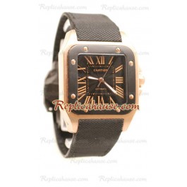 Cartier Santos 100 Carbon Montre Suisse