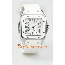 Cartier Santos 100 Suisse Femmes Montre Replique