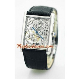 Cartier Suisse Skeleton Montre Replique