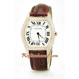 Cartier Tortue Unisex Montre Suisse Replique