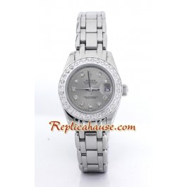 Rolex Replique DateJust - Silver Lady's