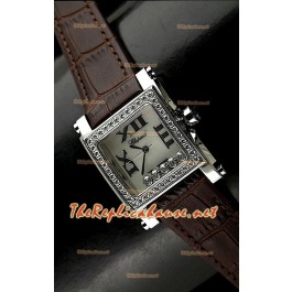 Chopard Happy Sport Femme Montre en Brunes Sangle