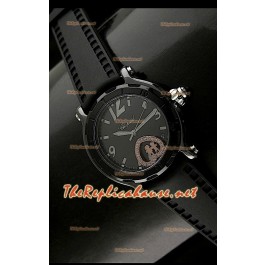 Chopard Femme Happy Montre avec Floateng Heart Diamants en Noir
