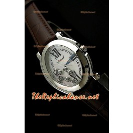 Chopard Happy Sport Femme Brunes Sangle Montre De Replique