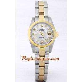 Rolex Replique DateJust - Two-tone-Lady's